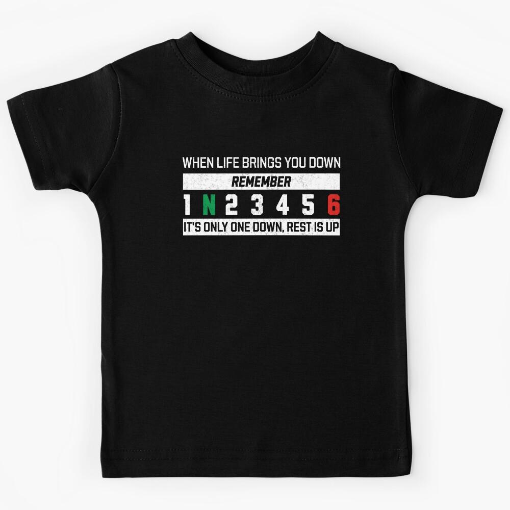 1N23456 Motorcycle Gear Biker Kids T-Shirt 130