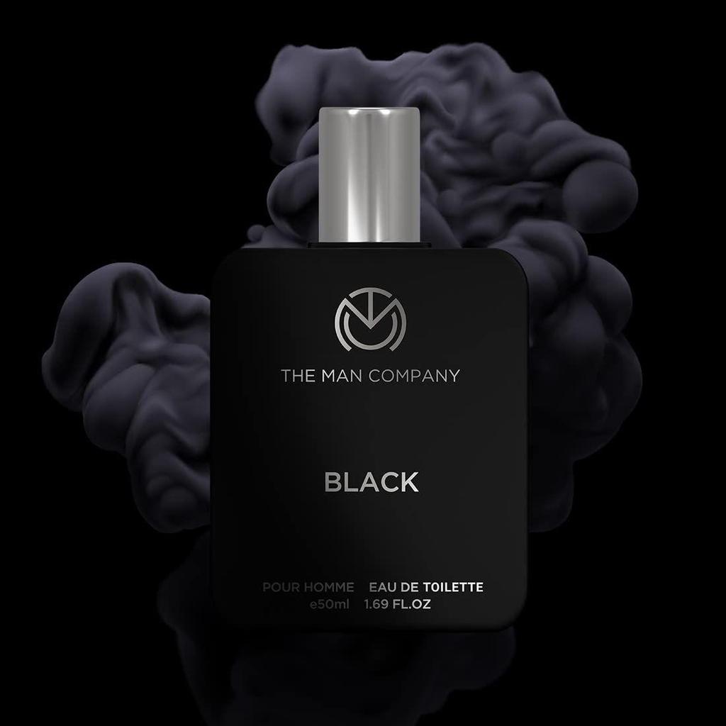 Parfum Black Edt pour homme - 50 ml, spray parfumé longue durée de qualité supérieure, cadeau pour lui - Fresh