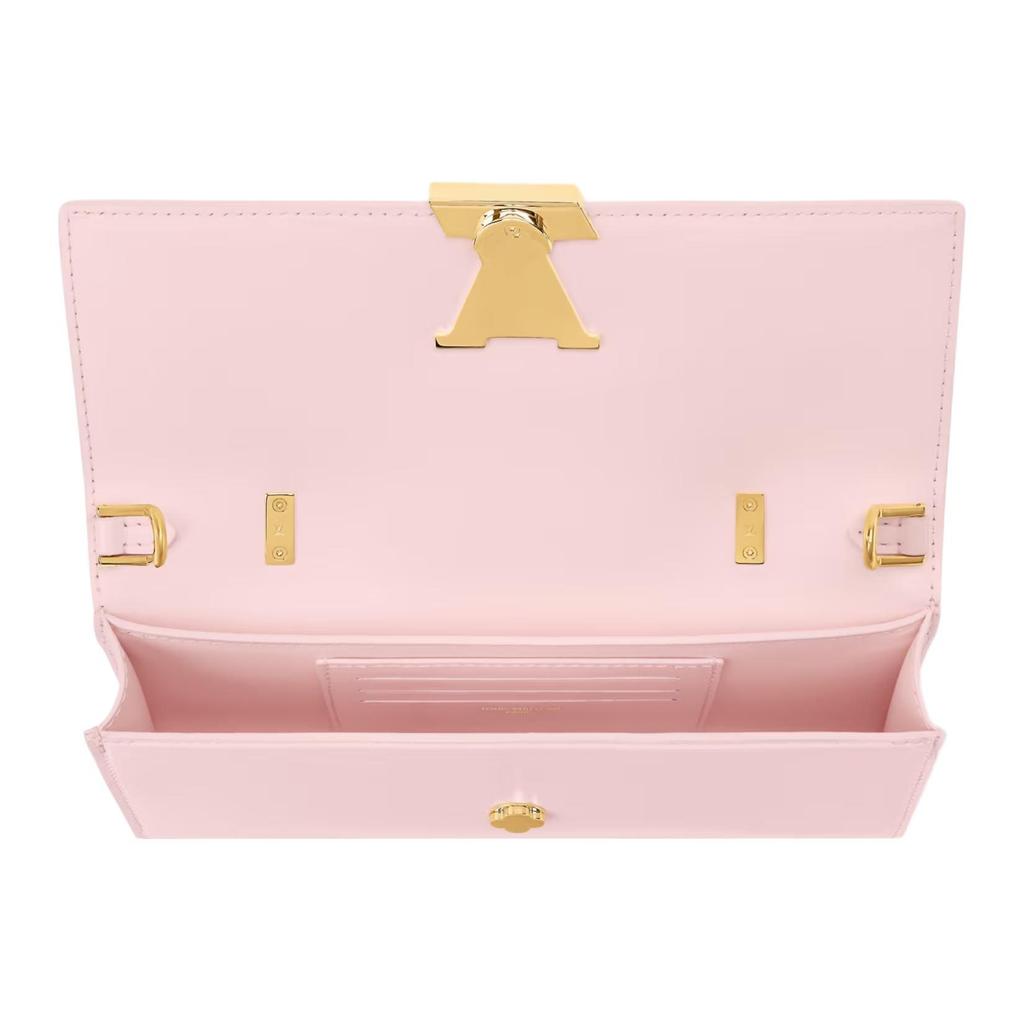 Louis Vuitton Cow Leather Shoulder Bag, Crossbody Bag, Handbag Women's Pink M28130