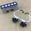 Loupe à lampe LED à double œil 8X/23X 2022 pour lunettes