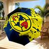 Club America Print Automatic Open Close Umbrella, Portable Foldable Umbrella, for Outdoor Commute Camping Trip, Ideal Birthday Gift