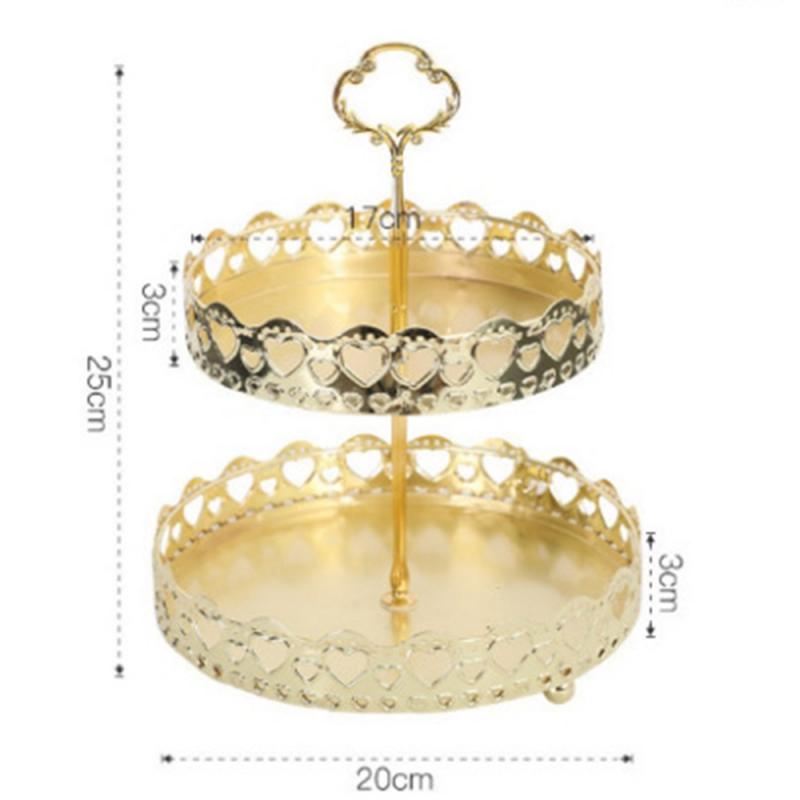 Fruit Tray Support Stability Will Not Damage The Desktop European Light Luxury Texture Open Three-dimensional Storage Design