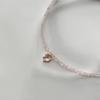 Vintage Sexy Zircon Heart Pendant Necklace For Women Female Boho Geometric Baroque Transparent Crystal Chain Jewelry