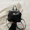 Schoolbag Backpack Small Women's Design Niche Backpack Women's 1011 Spring New Fashion Texture Shoulder Handbag