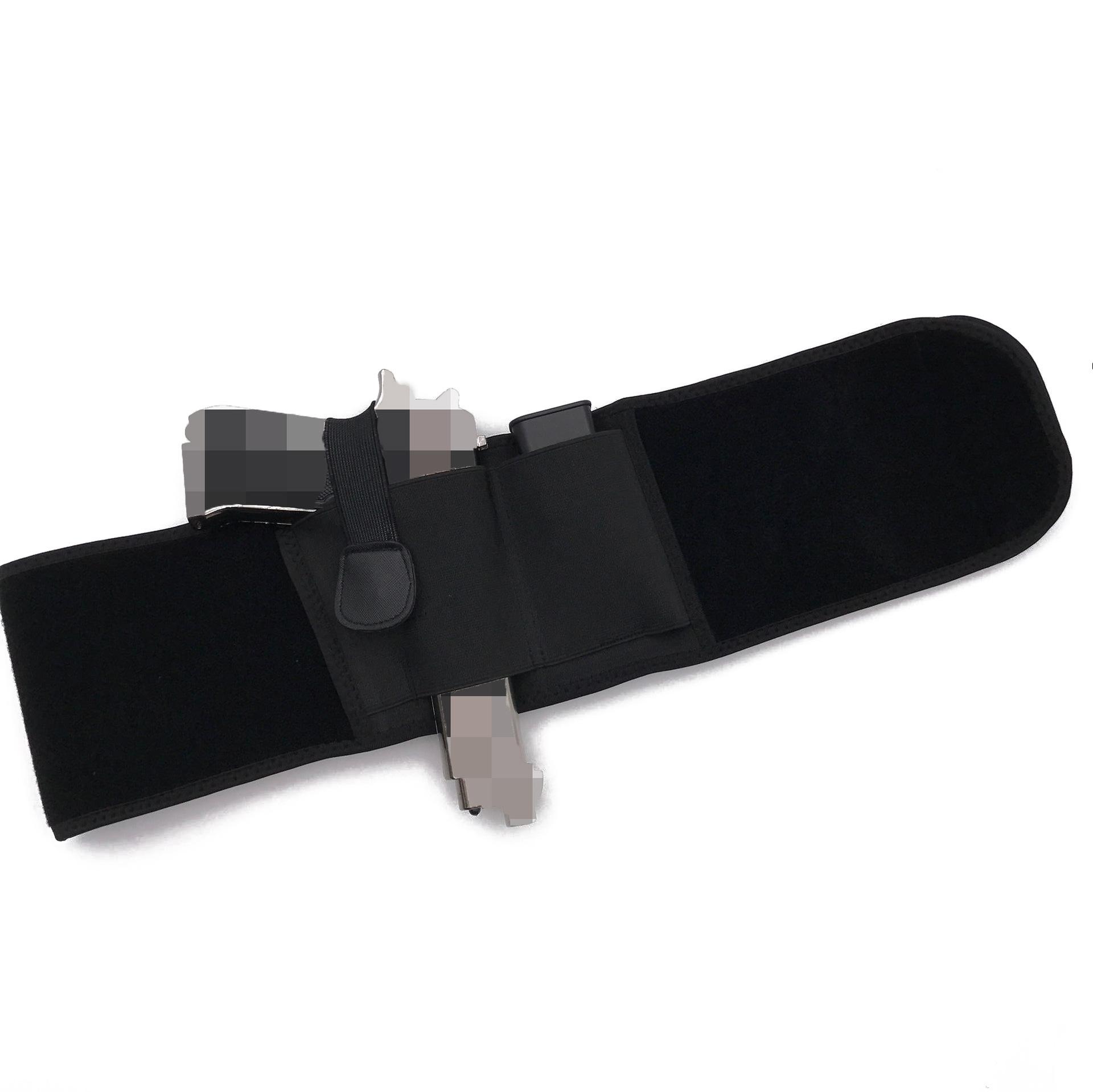 

Tactical Hidden Holster Portable Belly Gun Holster Concealed Carry Waist Band Belt for Outdoor Hunting Shooting Defense Holster