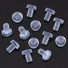 20Pcs Clear Rubber Embedded Furniture Bumper Table Chair Leg Feet Bottom Glide Slide Pad Floor Protector Shockproof Accessories