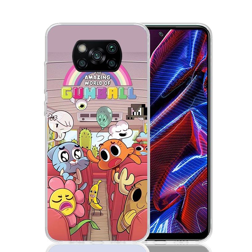 

The Amazing World Gumball Phone Case For Xiaomi Poco F7 Ultra X7 X6 Pro X5 Redmi 15 15C 13 13C 12 12C 10 10A 10C 9 9A 9C 9T Shel Xiaomi Poco F7 Ultra