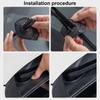 Car Wiper Arm Protective 2pc Car Windshield Wiper Hole Silicone Protective Cover Dustproof Sleeve Leaves Debris Prevention Cover
