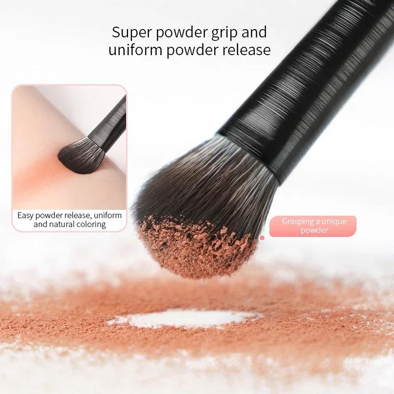 6PCS Eyes Makeup Brushes Set Professional Soft Contouring Eyeshadow Eyeliner Eyebrow Brush Women Facial Beauty Cosmetic Tool