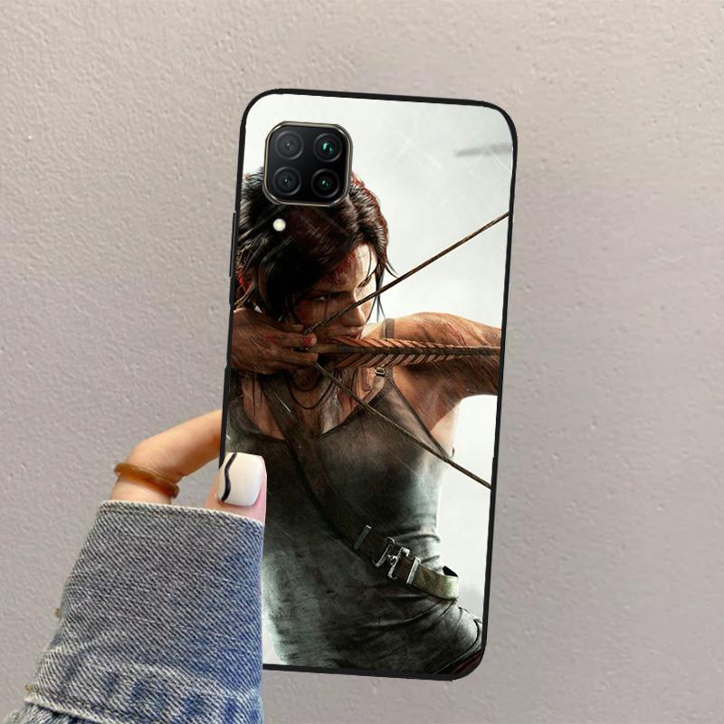 Tomb Raider For Huawei Nova 12s 12i 11i 8i 7i Y73 Y70 Y90 Y60 Y72 Y61 Y91 9 10 SE P30 Pro P40 Lite Case