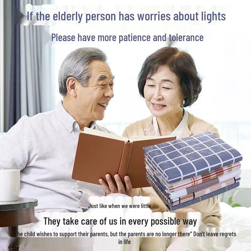 Waterproof Washable Large Incontinence Pad with Ultrasonic Quilting for Elders