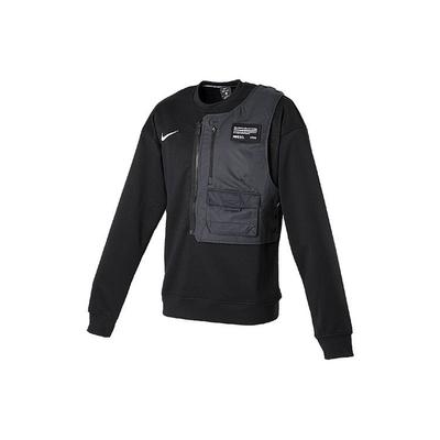 Nike FC. Felpa da allenamento girocollo da calcio da uomo Nera AQ0671-010