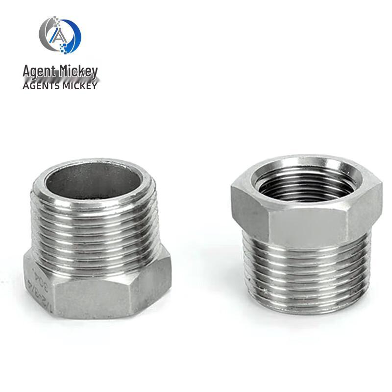 Mickey Agent 304 Stainless Steel Thread Reducer Bushing