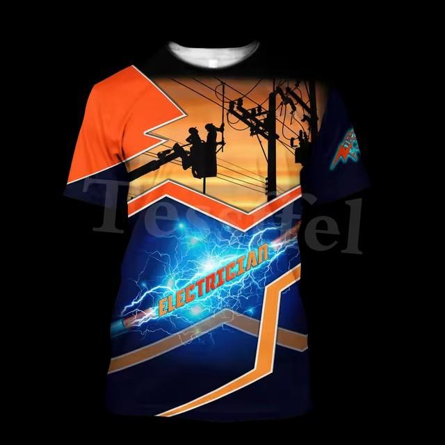 3D Printed Men's Round Neck Short Sleeved T-shirt for Unisex Casual Men's Wear