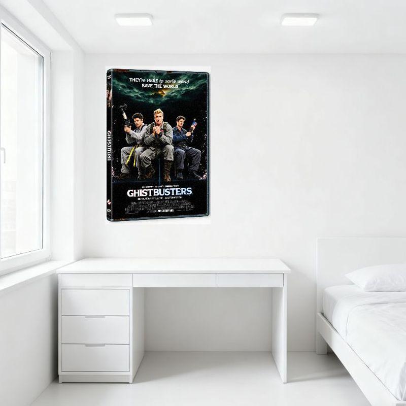 Ghostbusters Movie Metal Tin Sign Vintage Comedy Action Film Poster for Home Bar Man Cave Decor