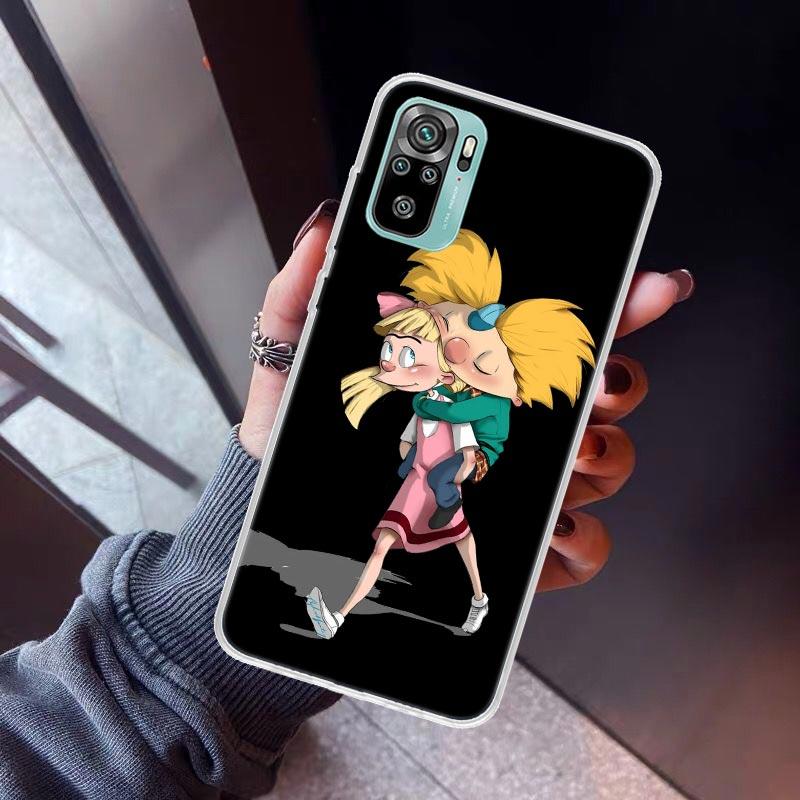 Hey Arnold Phone Case For Xiaomi Redmi Note 10 11 12 13 14 15 Pro Plus 11S 12S 14S 11T 11E 10S Soft TPU Back Cover Redmi Note 14