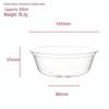Jiashengya Disposable Round Plastic Bowls