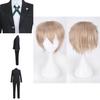 Stylish Danganronpa Byakuya Togami Costume Elegant Black Jacket Pants Shirt Suit