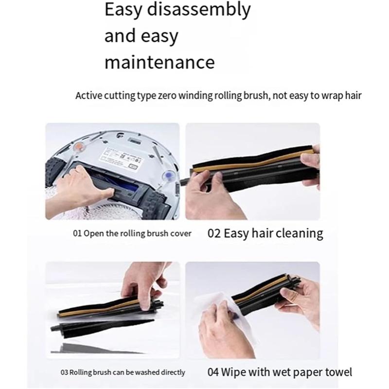 LITE-Для Xiaomi Mijia Omni M40 D110CN Запасные части Идеально для шерсти домашних животных, ковров и твердых полов