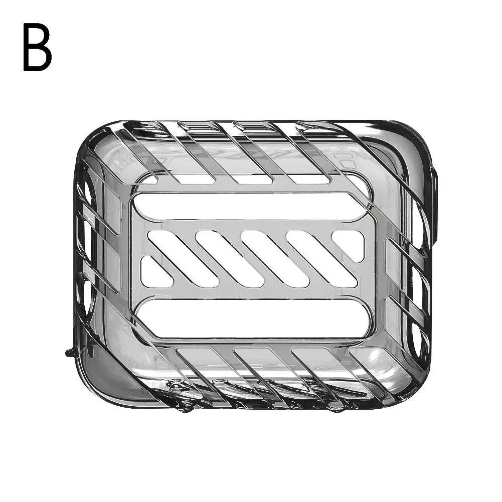 TPU Transparent Case For JBL GO 4 Drop-Proof Anti-Scratch Bluetooth Speaker Soft Silicone Hollow Out Protective Cover I2D0