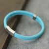 Bracelet Homme Mode Acier Inoxydable Boucle Magnétique Bracelet Enroulable Manchette Pulseria Hombre Corde Nautique Plage Braslet Cadeaux Pour Lui