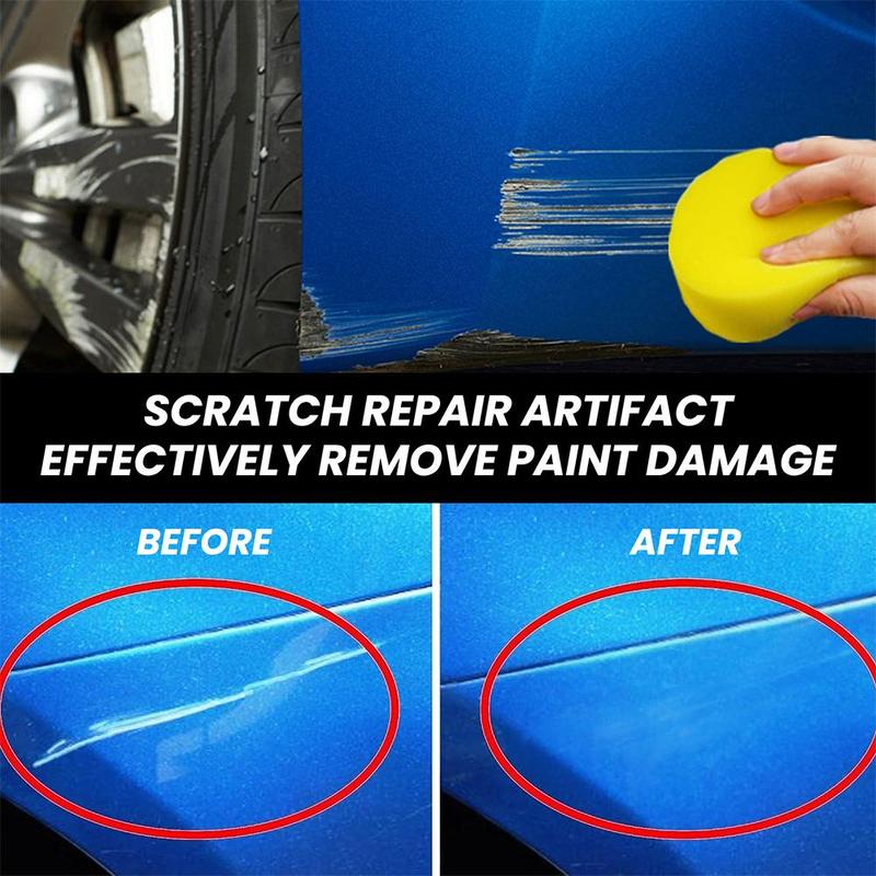Car Scratch Remover Scratch Repair Wax Anti Scratch Wax Body Compound for Vehicle Paint Restoration Maintenance Wax Paint Safe