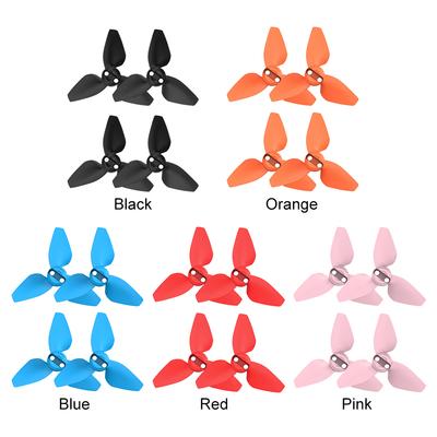 2 Pairs Propellers for DJI Neo Colorful Quick Release Props Blades Wing Replacement Props Blade Fans Replacement Parts