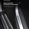 Fit For LEAPMOTOR T03 Car Door Sill Protector Strip Interior Decorative Pedal Scuff Guard Sticker