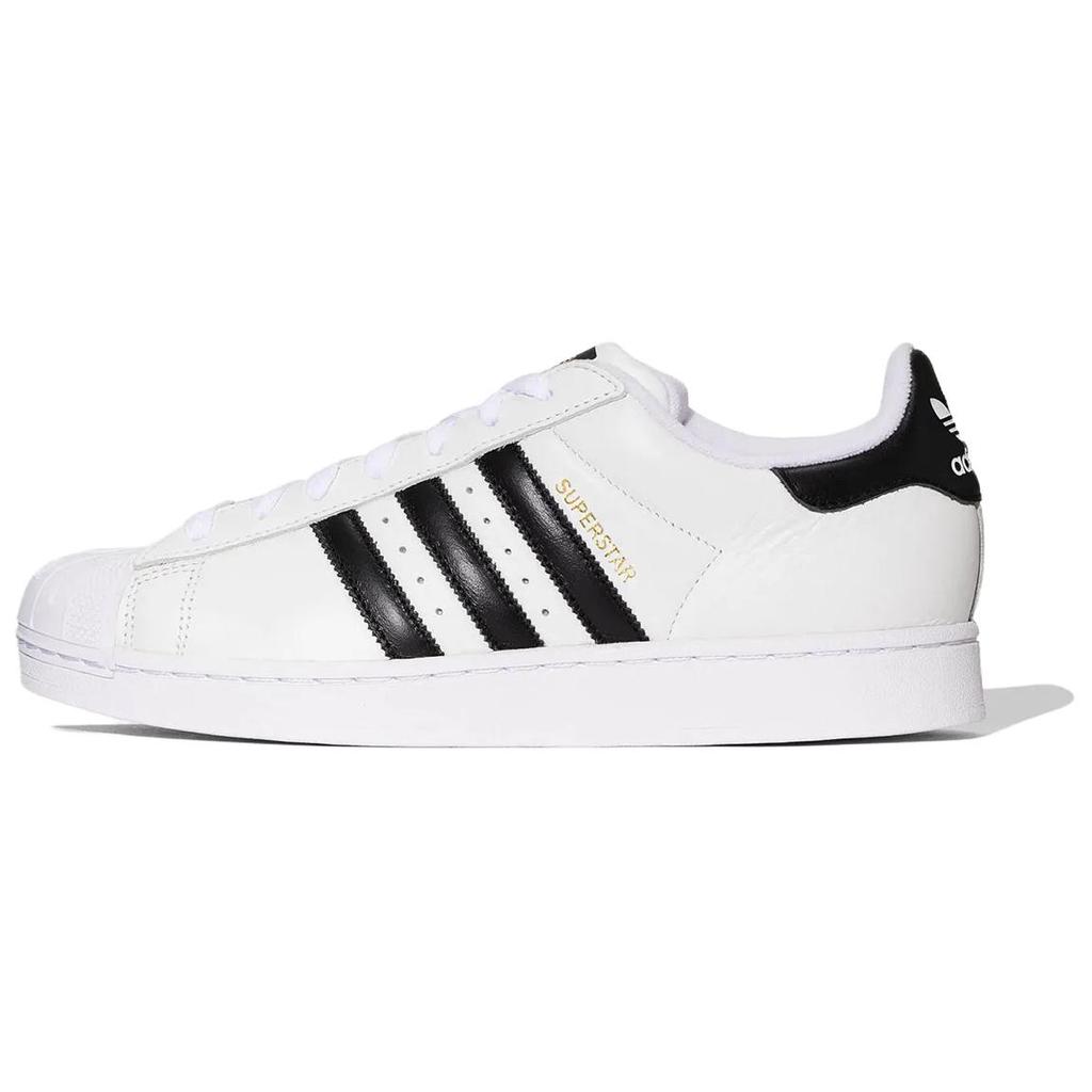 New Beams x Adidas Originals SUPERSTAR Low Top Skateboard Shoes Men's White Black JR4422