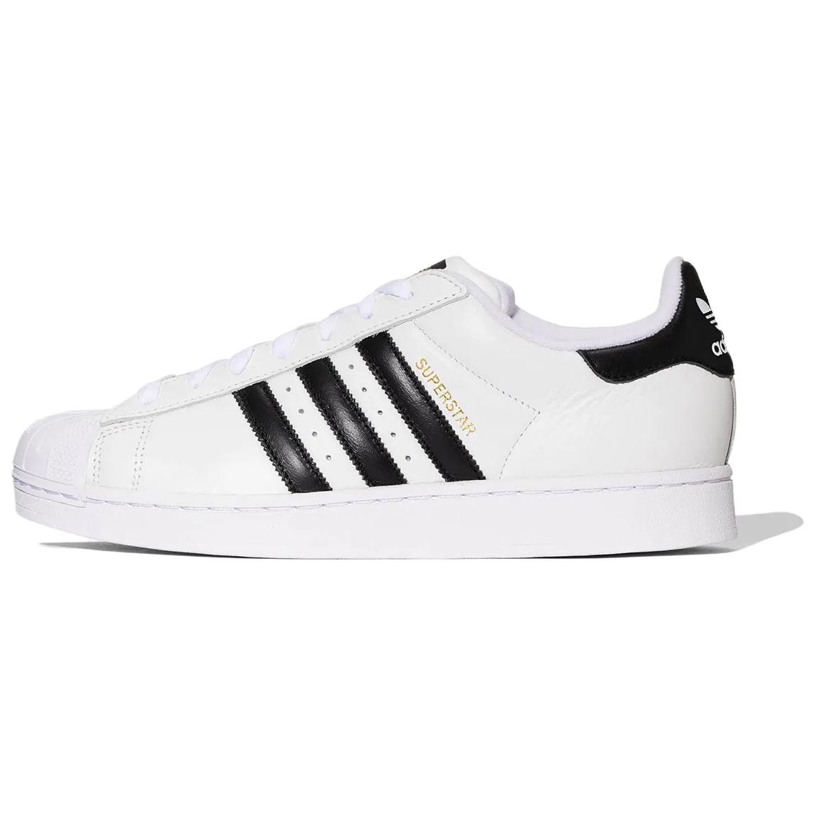 

adidas BEAMS x Superstar Белые Черные Мужские Кроссовки Основной Черный Золотой JR4422 44