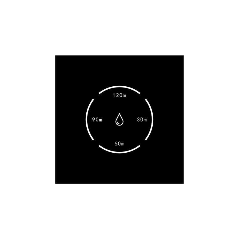 Intelligenter WiFi-Sprachgesteuerter 40A Touchscreen Durchlauferhitzerschalter (US-Standard 20A)