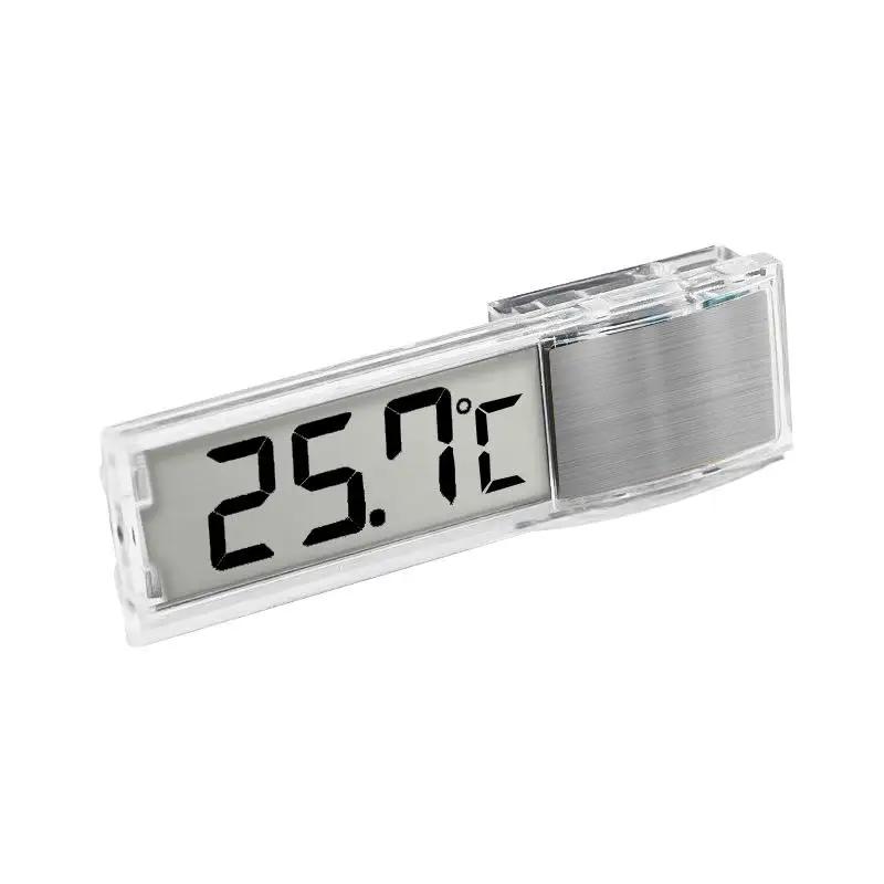 Ultra-Thin LED Aquarium Temp Meter, 3D Digital Fish Gauge, Accurate Thermometer, Aesthetic Tank Temperature Aquarium Decora P5D5