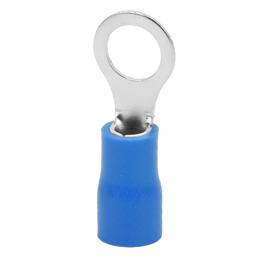 1000Pcs Cold Pressed O Type RV25 Brass Insulated Crimp Terminals Connectors Kit for Electric