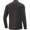 Li Ning Basketball Series Solid Color Logo Stand Collar Comfortable Breathable Versatile Long Sleeve T-Shirt Men Tops Graphite-Gray ATLU127-4
