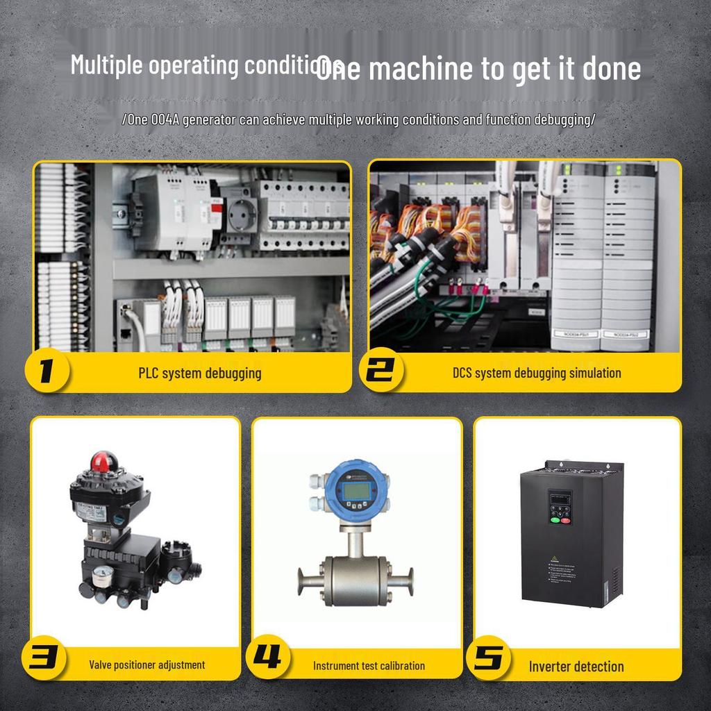 SG-004 Multifunction Signal Generator & Process Calibrator: 4-20mA Current, Voltage, Thermocouple, Resistance