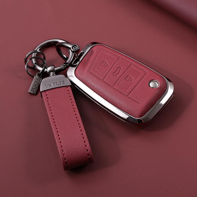 Compatible Volkswagen Key Case for Sagitar, Passat, CC, Magotan, Bora, T-Cross, Tayron, Lavida, Tiguan L.