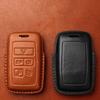 Hight Quality Top Layer Leather Key Case Cover Protective Shell for Land Rover FREELANDER DISCOVERY RANGE ROVER Range Evoque