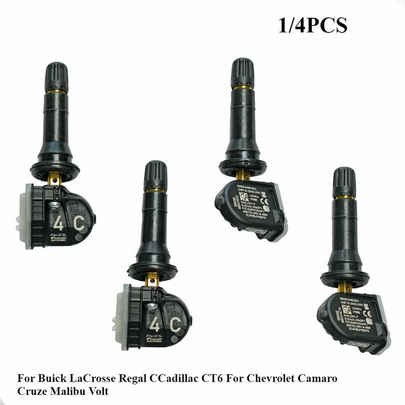 

1/4Pcs 3516165 TPMS TIRE PRESSURE SENSOR For Buick LaCrosse Regal CCadillac CT6 For Chevrolet Camaro Cruze Malibu Volt 13598773 1PC