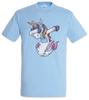 Unimaid Dab Mens T-Shirt Dance DJ Unicorn Unicorn Mermaid MC Disco Club