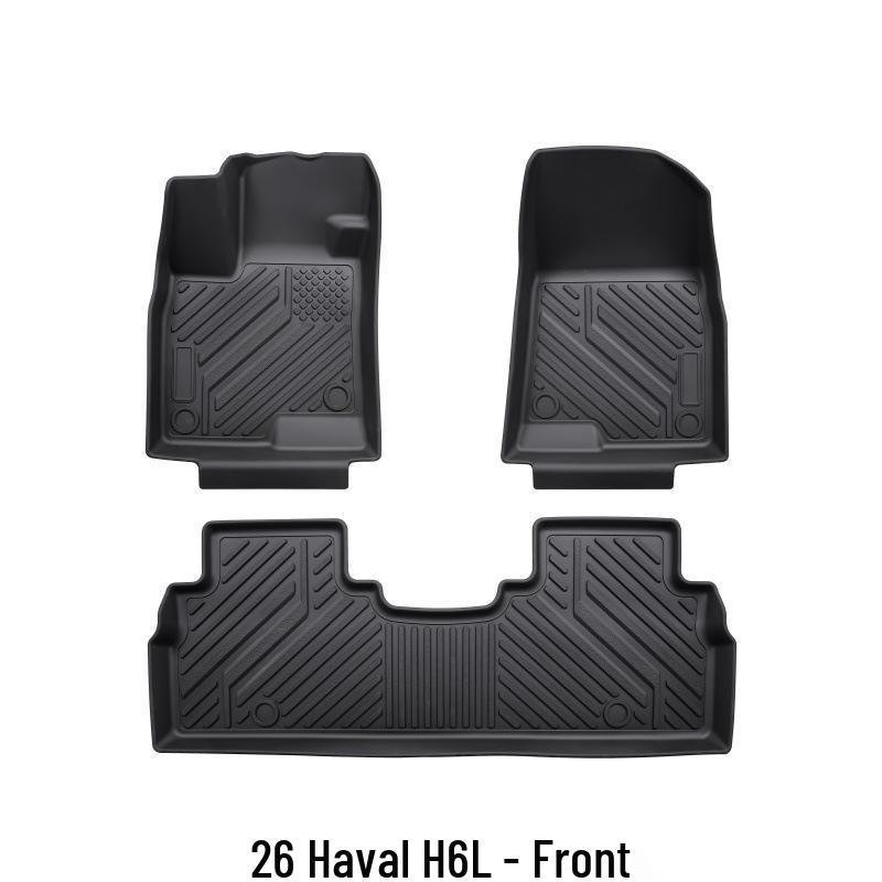Haval H6L Floor Mats: 3D High-Edge, Easy-to-Clean, Anti-Slip, TPE Eco-friendly, Fits 26 Models