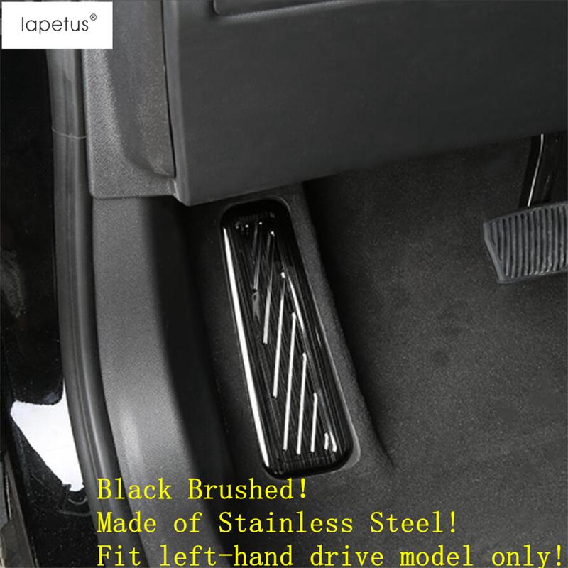 Left Foot Rest Pedal Plate Panel Non-Slip Pad Decoration Protection Cover Trim Interior Accessories For Cadillac XT4 -