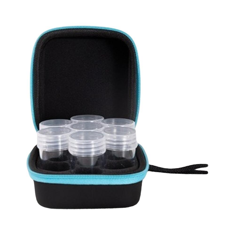 Twarda walizka 7 butelek Etui do przechowywania EVA Uchwyt na rolki Buteleczki Olejki Eteryczne Przenośne Etui Podróżne