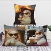 cat Funny cushion cover Pillow Cover Decoration Room Home Sofa living Office Car Nordic Simplicity