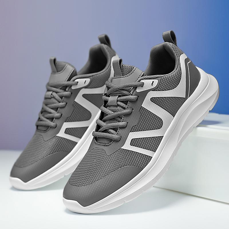 New Men Run Shoes Ultra Light Breathable Summer Outdoor Walking Shoes Fashion Hot Selling Anti Slip Wear-resistant Casual Shoes