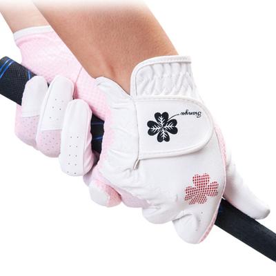 1 Pair Golf Gloves Anti Slip Breathable Golf Supplies Reliable Fit Compression Golf