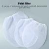 5Pcs Nylon Paint Strainer Bags Top Opening Paint Strainer Bags Paint Screen Net Home Decoration Paint Screen Net Filter Bag
