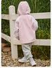 David Bella Girls' Jacket Spring New Children's Outdoor Clothing Waterproof and Breathable Baby Long Sleeve Hoodie
