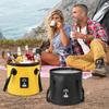 12L 20L Bowl Sink Washing Bag Car Wash Bucket Portable Outdoor Travel Foldable Water Multifunction Folding