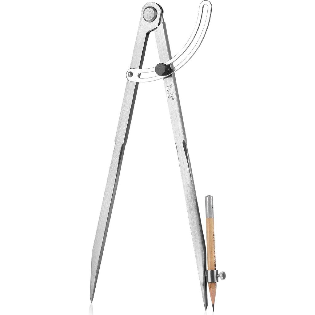 Mr. Pen- Professional Compass for Woodworking, 8 Inch Compass with Wing