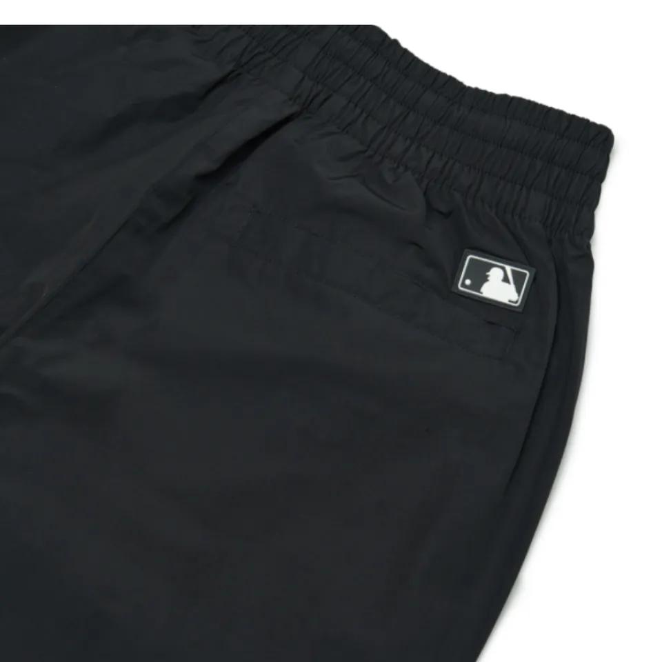 MLB Solid Color High Waist Sweatpants Women Bottoms Black 3FWPB0124-07BKS
